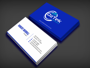 Business Card Design by SKYdesign for OzTek Solutions | Design: #17082582