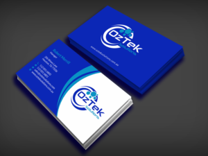 Business Card Design by SKYdesign for OzTek Solutions | Design: #17082588