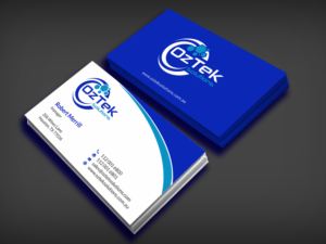 Business Card Design by SKYdesign for OzTek Solutions | Design: #17082589