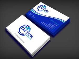 Business Card Design by SKYdesign for OzTek Solutions | Design: #17082590