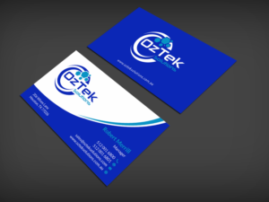 Business Card Design by SKYdesign for OzTek Solutions | Design: #17082591