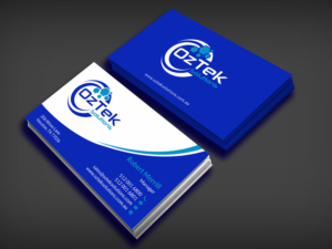Business Card Design by SKYdesign for OzTek Solutions | Design: #17082592