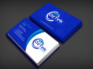 Business Card Design by SKYdesign for OzTek Solutions | Design: #17086757