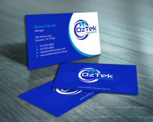 Business Card Design by SKYdesign for OzTek Solutions | Design: #17086850