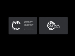 Business Card Design by Creations Box 2015 for OzTek Solutions | Design: #17092207