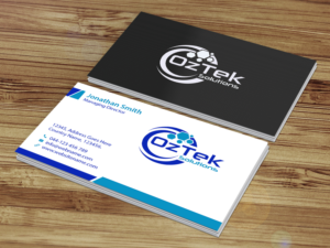 Business Card Design by Creations Box 2015 for OzTek Solutions | Design: #17092209