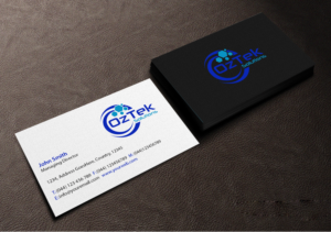 Business Card Design by Creations Box 2015 for OzTek Solutions | Design: #17092210