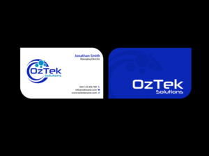 Business Card Design by Creations Box 2015 for OzTek Solutions | Design: #17092219