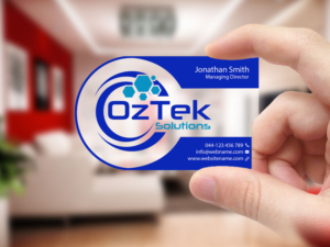 Business Card Design by Creations Box 2015 for OzTek Solutions | Design: #17092222