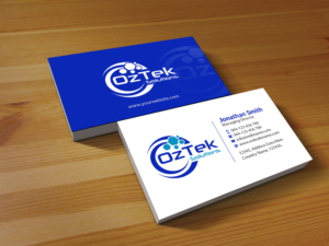 Business Card Design by Creations Box 2015 for OzTek Solutions | Design: #17092243