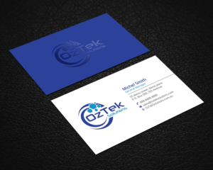 Business Card Design by Right_D for OzTek Solutions | Design: #17077148