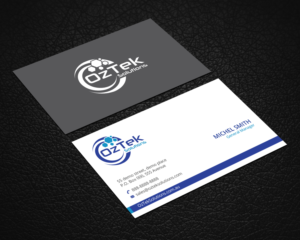 Business Card Design by Right_D for OzTek Solutions | Design: #17077156