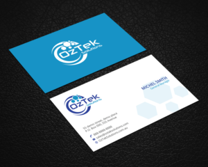 Business Card Design by Right_D for OzTek Solutions | Design: #17077157