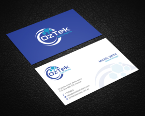 Business Card Design by Right_D for OzTek Solutions | Design: #17084535