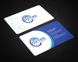Business Card Design by Right_D for OzTek Solutions | Design: #17087817