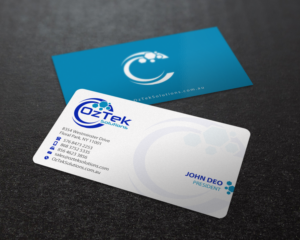 Business Card Design by Brand aid for OzTek Solutions | Design: #17089415