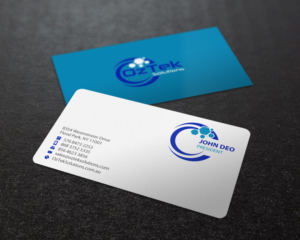 Business Card Design by Brand aid for OzTek Solutions | Design: #17089416