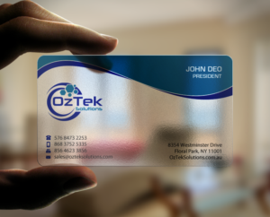Business Card Design by Brand aid for OzTek Solutions | Design: #17089422
