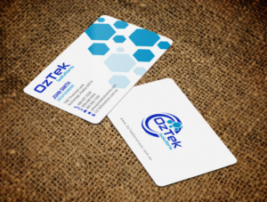 Design de Carte de Visite par chandrayaan.creative pour OzTek Solutions | Design : #17088853