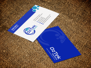 Business Card Design by chandrayaan.creative for OzTek Solutions | Design: #17088884