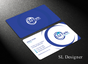 Business Card Design by SL Designer for OzTek Solutions | Design: #17085451
