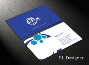 Business Card Design by SL Designer for OzTek Solutions | Design: #17085452