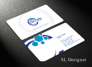 Business Card Design by SL Designer for OzTek Solutions | Design: #17085453