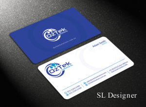 Business Card Design by SL Designer for OzTek Solutions | Design: #17085454