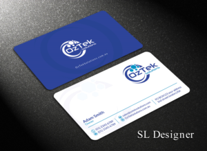 Business Card Design by SL Designer for OzTek Solutions | Design: #17085455