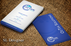 Business Card Design by SL Designer for OzTek Solutions | Design: #17085461