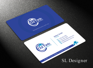 Business Card Design by SL Designer for OzTek Solutions | Design: #17085464