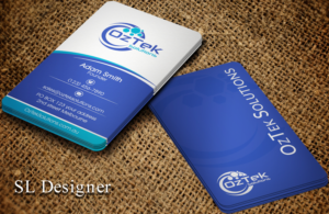 Business Card Design by SL Designer for OzTek Solutions | Design: #17085466