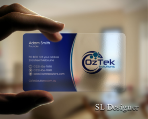Business Card Design by SL Designer for OzTek Solutions | Design: #17085480