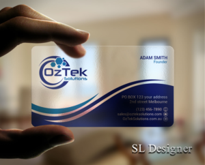 Business Card Design by SL Designer for OzTek Solutions | Design: #17085481