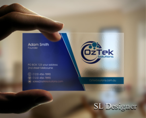 Business Card Design by SL Designer for OzTek Solutions | Design: #17085482