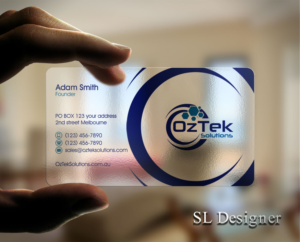 Business Card Design by SL Designer for OzTek Solutions | Design: #17085484