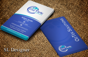 Business Card Design by SL Designer for OzTek Solutions | Design: #17086758
