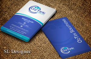 Business Card Design by SL Designer for OzTek Solutions | Design: #17087050