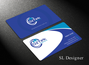 Business Card Design by SL Designer for OzTek Solutions | Design: #17087057