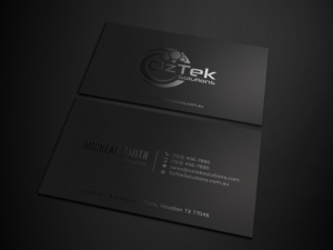 Business Card Design by Tripti Ranjan Gain for OzTek Solutions | Design: #17079253