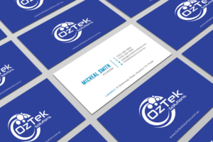 Business Card Design by Tripti Ranjan Gain for OzTek Solutions | Design: #17079254