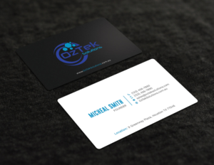 Business Card Design by Tripti Ranjan Gain for OzTek Solutions | Design: #17079256