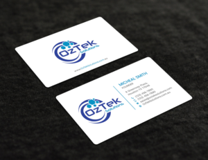 Business Card Design by Tripti Ranjan Gain for OzTek Solutions | Design: #17079258