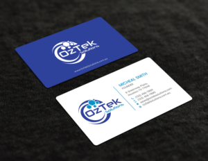 Business Card Design by Tripti Ranjan Gain for OzTek Solutions | Design: #17079259