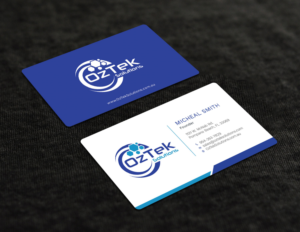 Business Card Design by Tripti Ranjan Gain for OzTek Solutions | Design: #17079759