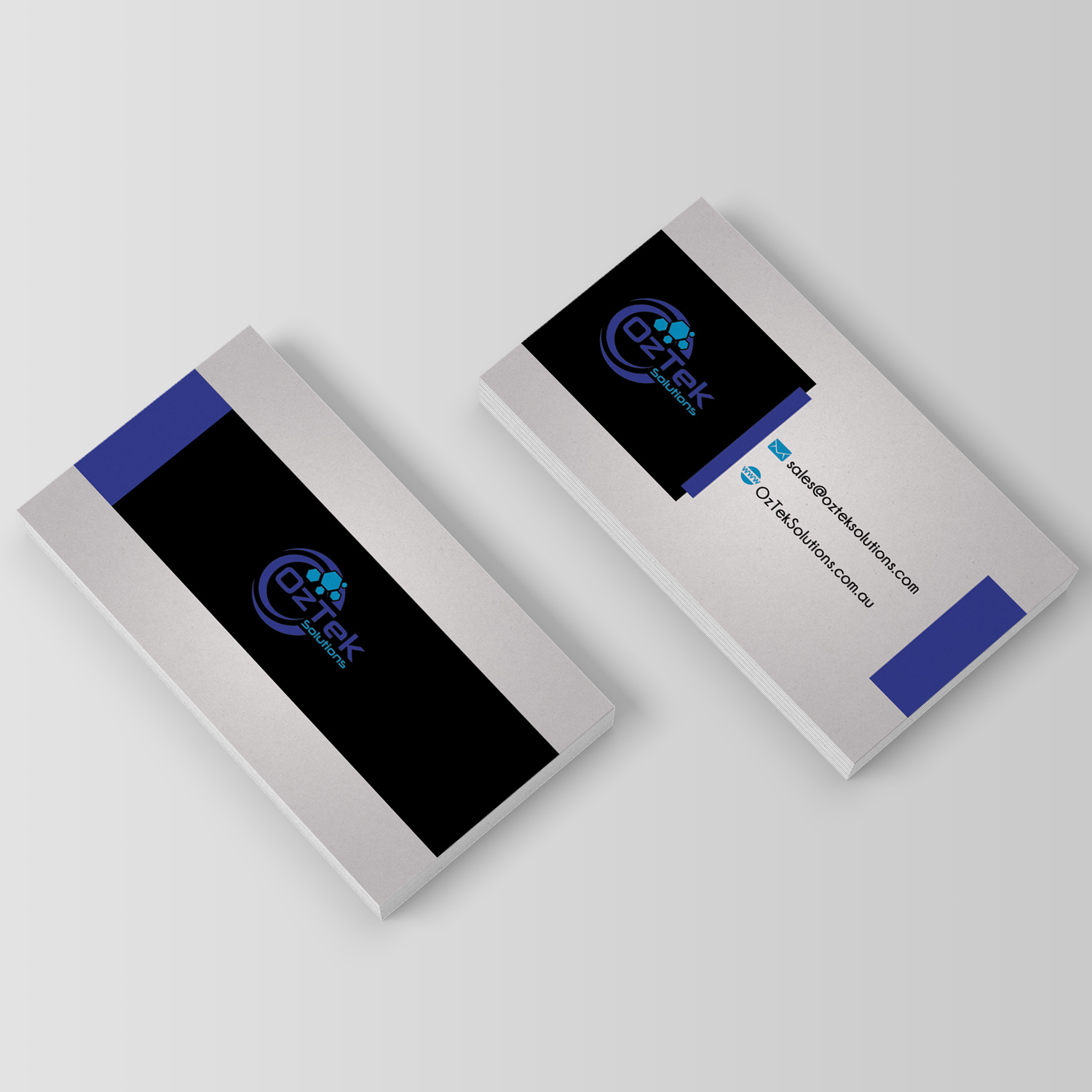 Business Card Design by Creador . Inspire for OzTek Solutions | Design #17090266