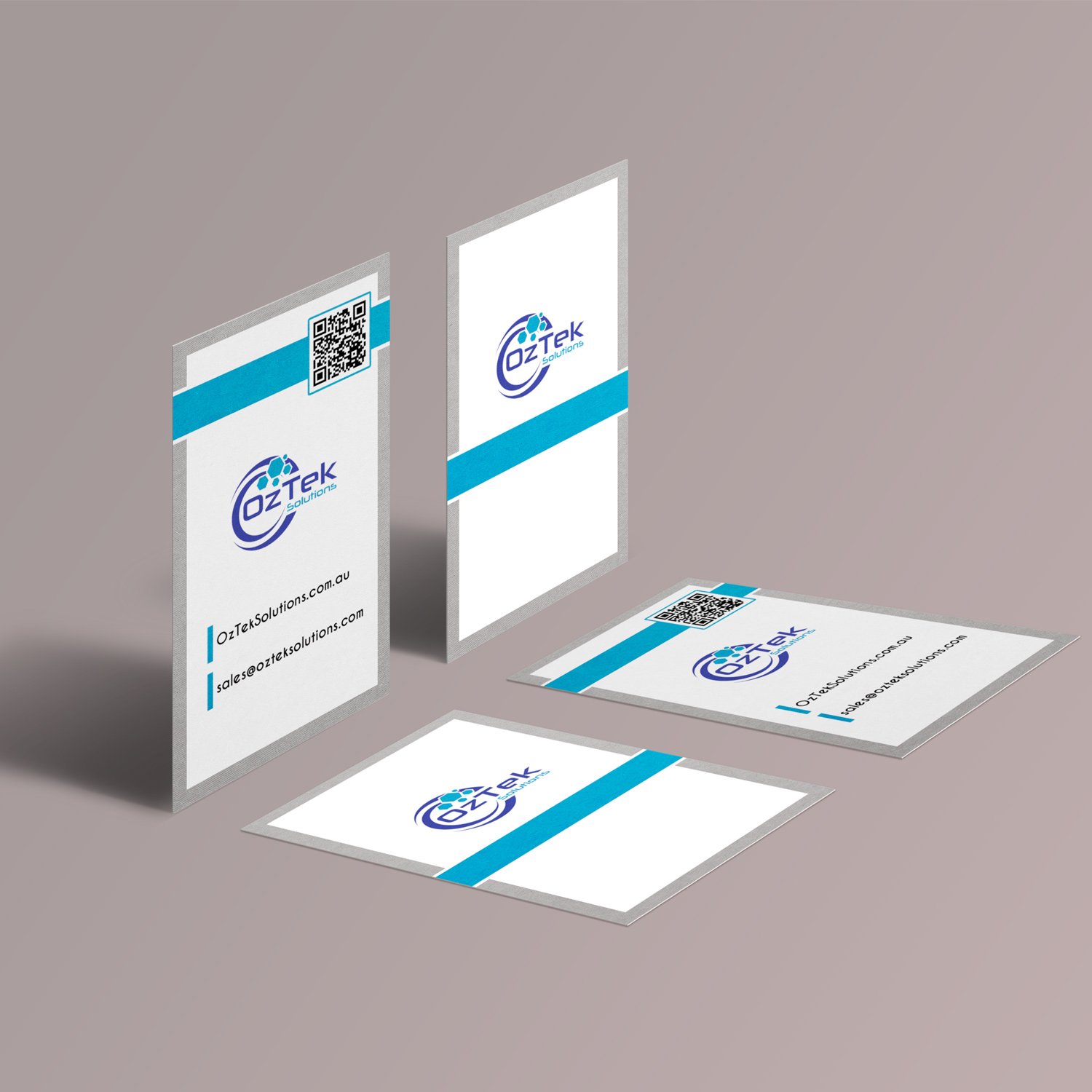 Business Card Design by Creador . Inspire for OzTek Solutions | Design #17090268
