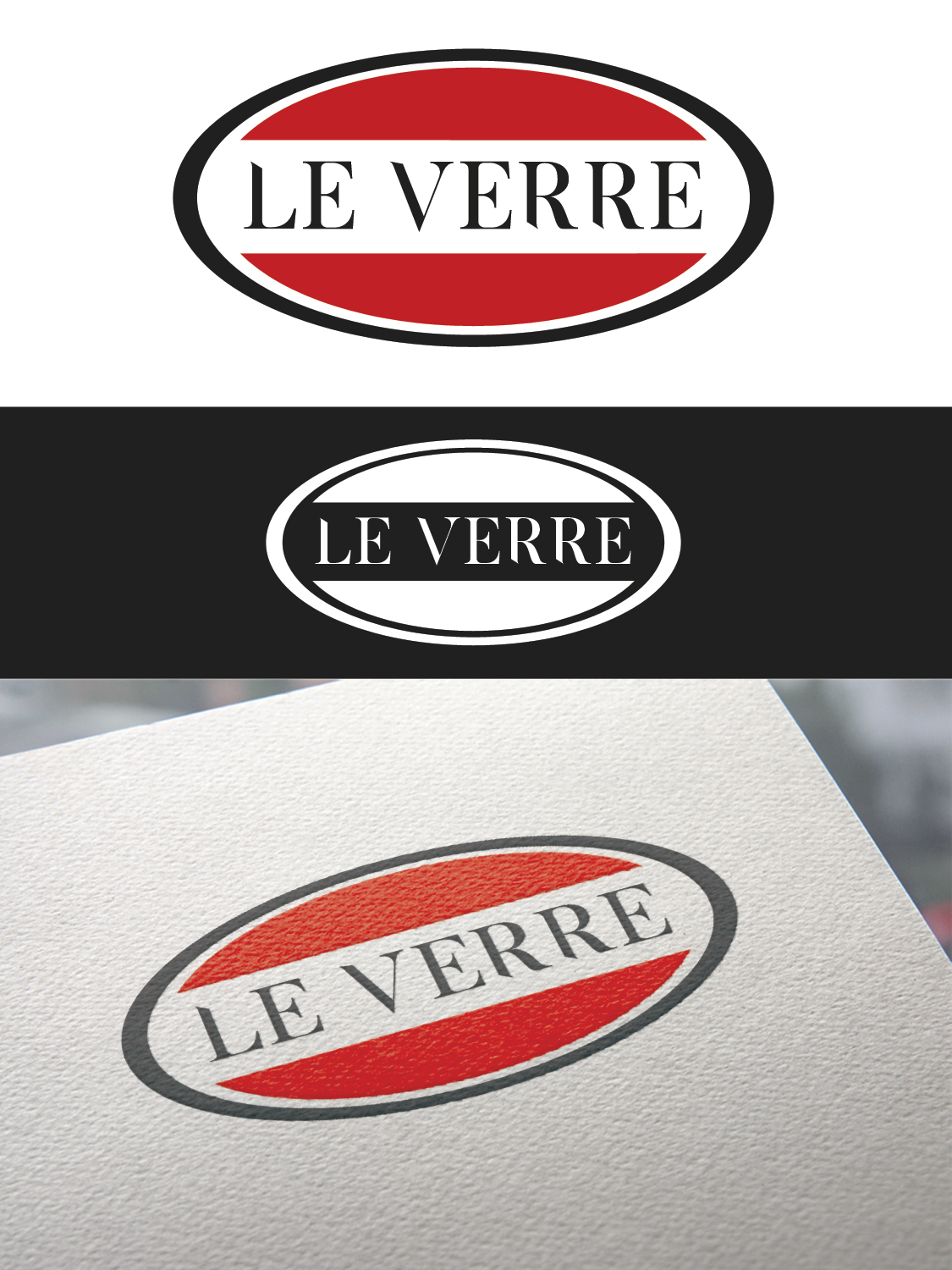 Logo Design by ivo_i_ivanov for Le Verre | Design #17109883