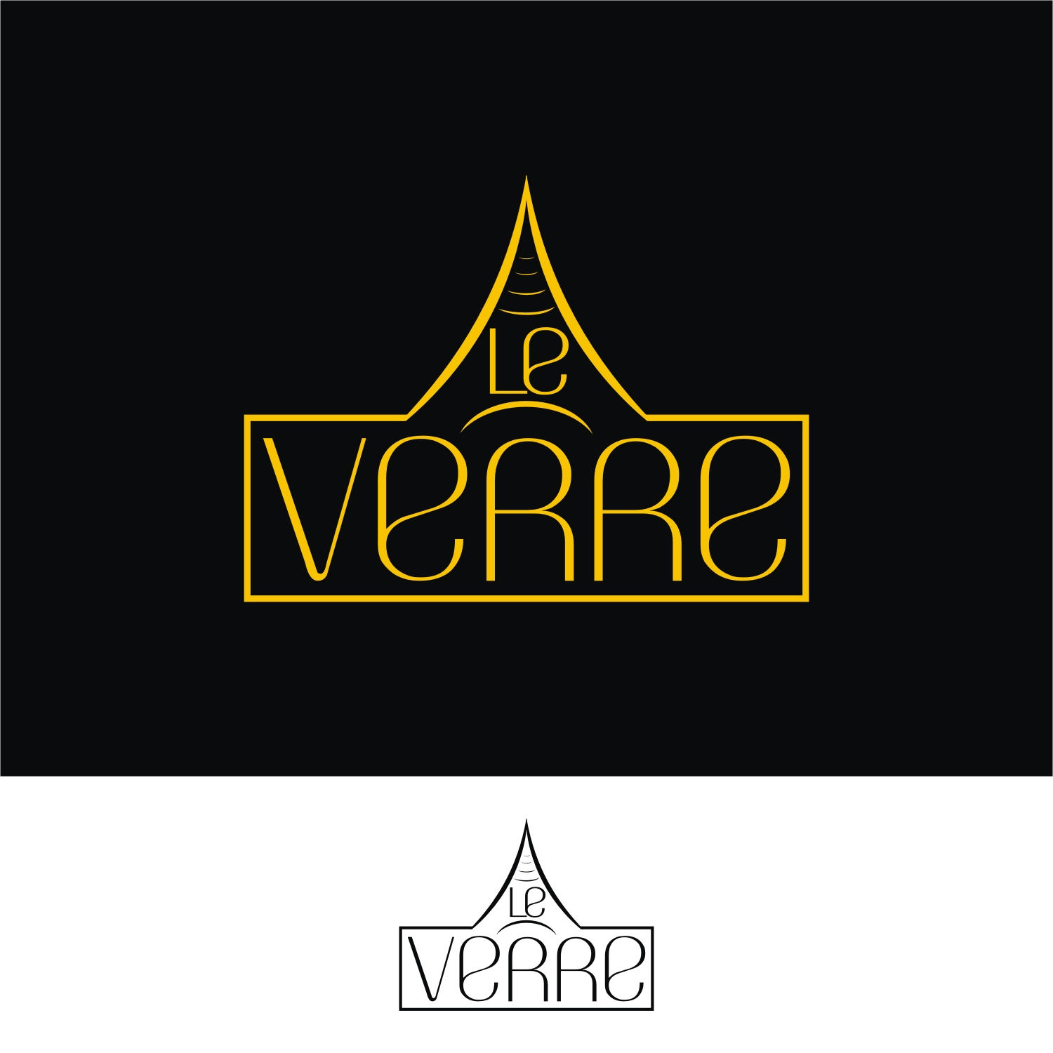 Logo Design by e-graphics for Le Verre | Design #17099450