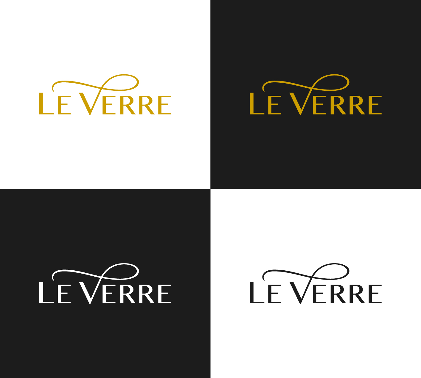 Logo Design by Grazdavoda for Le Verre | Design #17247198